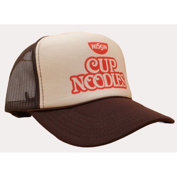 NISSIN CUP NOODLES Trucker Hat Vintage NISSIN Hat - Picture 2 of 4